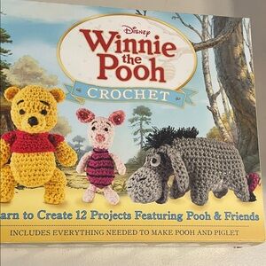 Disney Winnie the Pooh Crochet Kit NIB